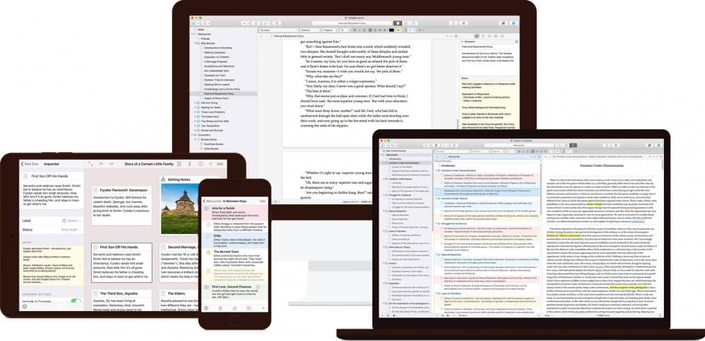 Scrivener - Devices