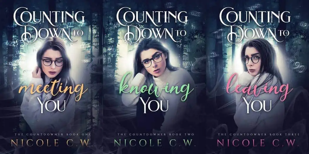 New Book Covers For The Countdowner Trilogy