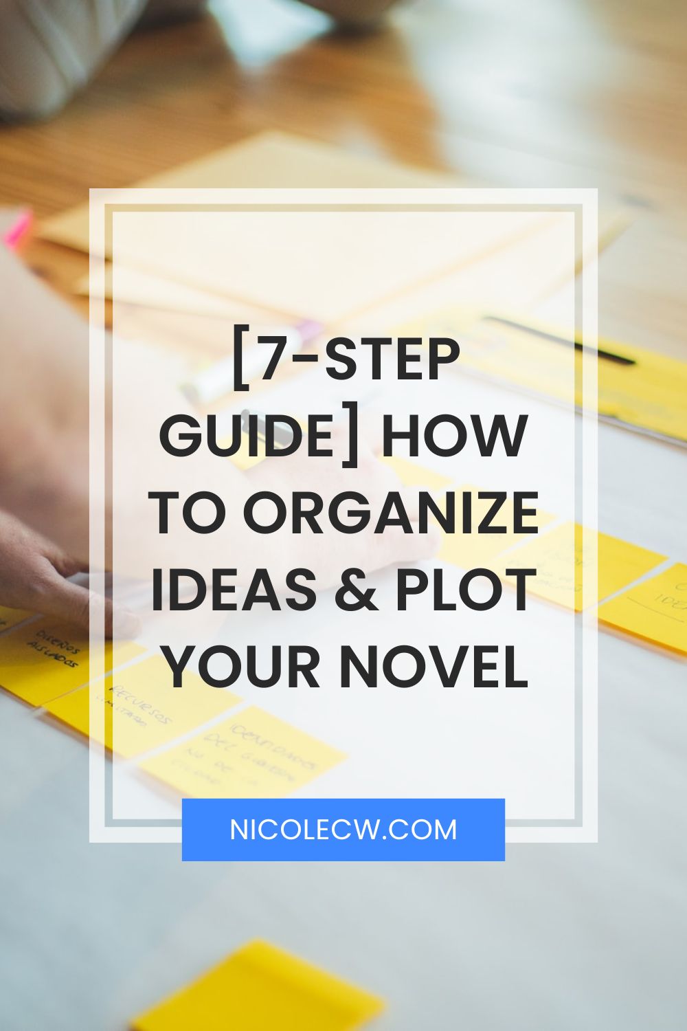 [Self-Publishing Tips] [7-Step Guide] How To Organize Ideas & Plot Your Novel