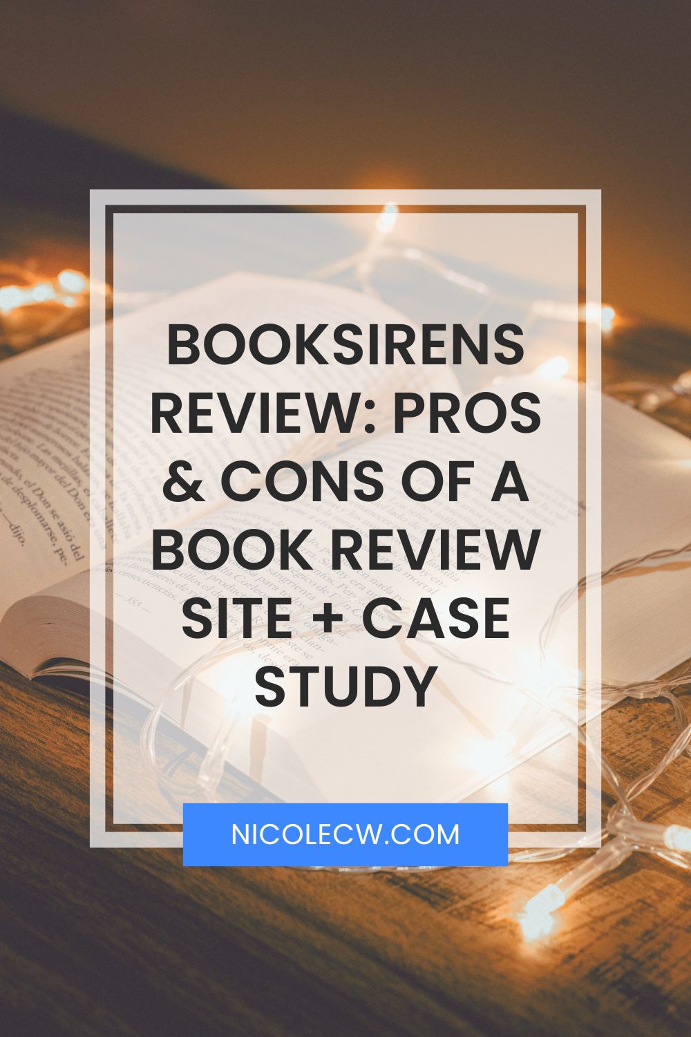 [Self-Publishing Tips] BookSirens Review - Pros & Cons Of A Book Review Site + Case Study